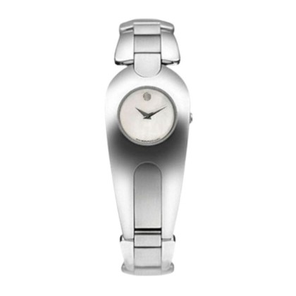 Movado MW-0605356 White Mother of Pearl Dial Stainless Steel Women Watch